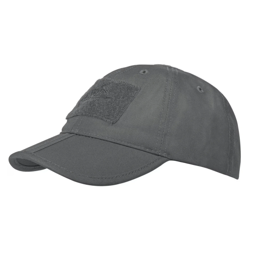 HELIKON-TEX БЕЙСБОЛКА FOLDABLE POLYCOTTON RIPSTOP SHADOW GREY CZ-BBF-PR-35