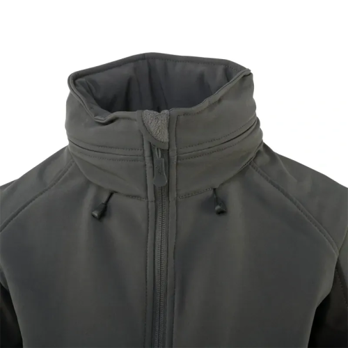 HELIKON-TEX ЖЕНСКАЯ КУРТКА HELIKON GUNFIGHTER SOFTSHELL GREY/BLACK KU-GUW-FM-3501A