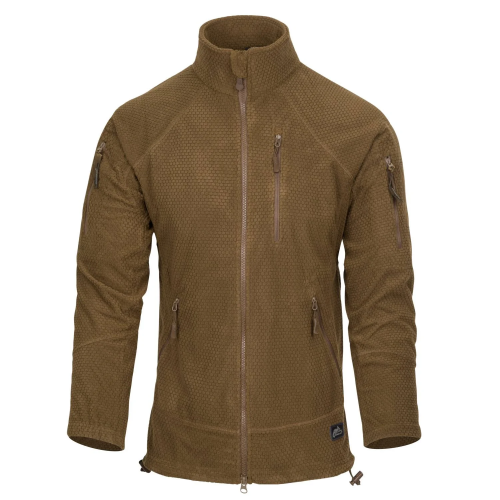 HELIKON-TEX КУРТКА ALPHA TACTICAL GRID FLEECE COYOTE BL-ALT-FG-11