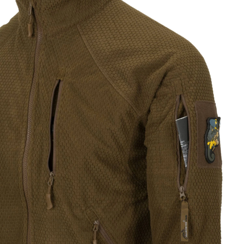 HELIKON-TEX КУРТКА ALPHA TACTICAL GRID FLEECE COYOTE BL-ALT-FG-11