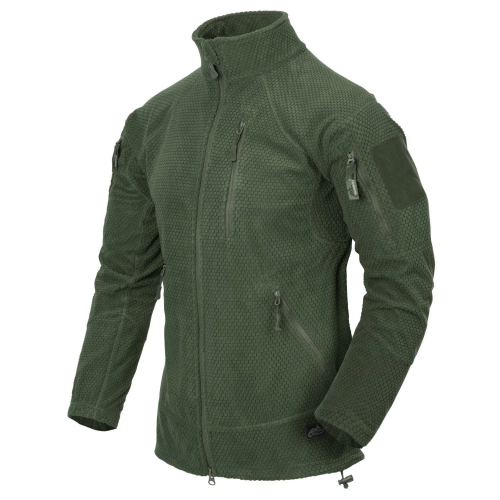 HELIKON-TEX КУРТКА ALPHA TACTICAL GRID FLEECE OLIVE GREEN BL-ALT-FG-02