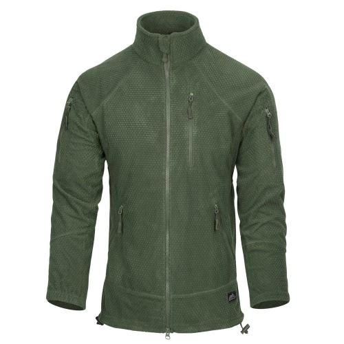 HELIKON-TEX КУРТКА ALPHA TACTICAL GRID FLEECE OLIVE GREEN BL-ALT-FG-02