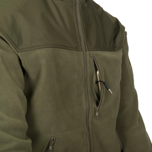 HELIKON-TEX КУРТКА CLASSIC ARMY FLEECE OLIVE GREEN BL-CAF-FL-02