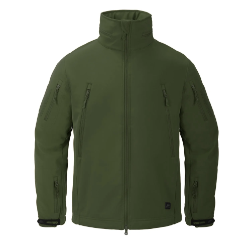 HELIKON-TEX КУРТКА GUNFIGHTER SHARK SKIN WINDBLOCKER TAIGA GREEN KU-GUN-FM-09
