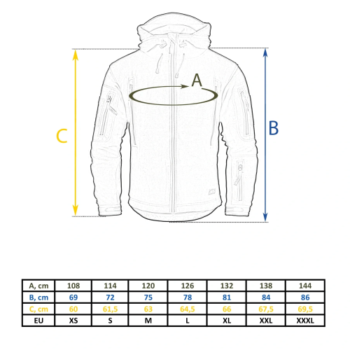 HELIKON-TEX КУРТКА PATRIOT DOUBLE FLEECE BLACK BL-PAT-HF-01