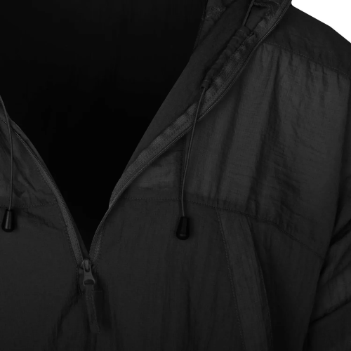 HELIKON-TEX КУРТКА WINDRUNNER - WINDPACK NYLON BLACK KU-WDR-NL-01
