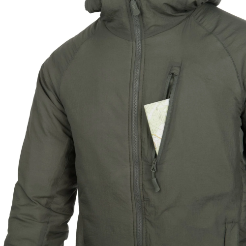HELIKON-TEX КУРТКА WOLFHOUND HOODIE CLIMASHIELD APEX TAIGA GREEN KU-WLH-NL-09