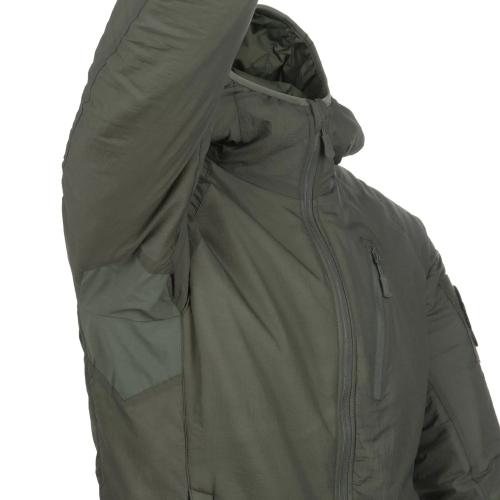 HELIKON-TEX КУРТКА WOLFHOUND HOODIE CLIMASHIELD APEX TAIGA GREEN KU-WLH-NL-09