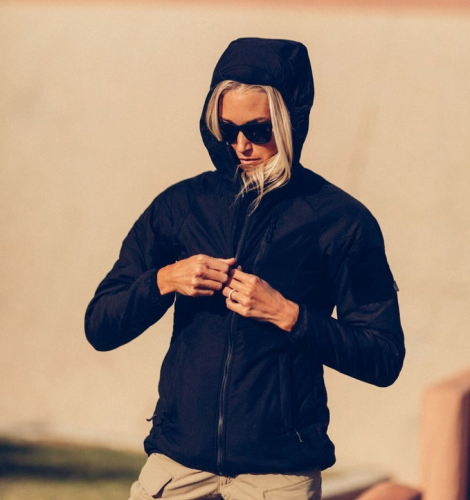 HELIKON-TEX КУРТКА ЖЕНСКАЯ WOLFHOUND HOODIE BLACK KU-WWH-NL-01