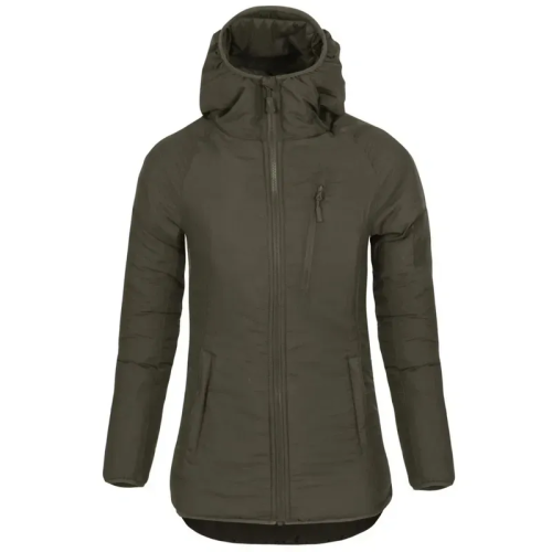 HELIKON-TEX КУРТКА ЖІНОЧА WOLFHOUND HOODIE TAIGA GREEN KU-WWH-NL-09