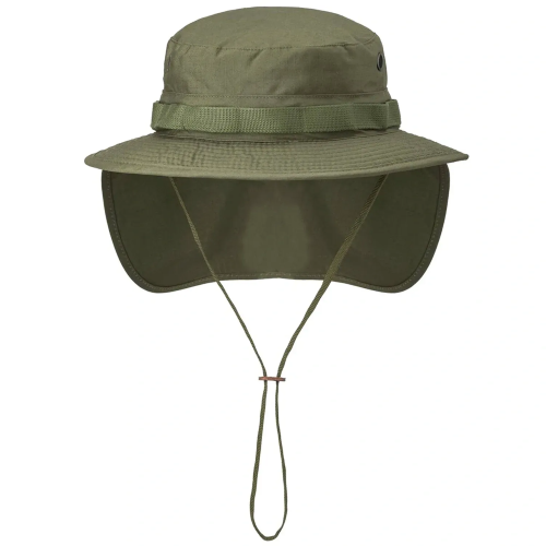 HELIKON-TEX ПАНАМА BOONIE - POLYCOTTON RIPSTOP OLIVE GREEN KA-BON-PR-02