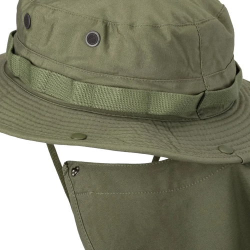 HELIKON-TEX ПАНАМА BOONIE - POLYCOTTON RIPSTOP OLIVE GREEN KA-BON-PR-02