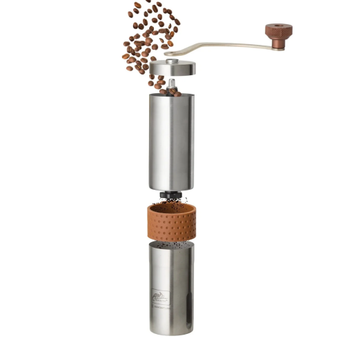 HELIKON-TEX ПОРТАТИВНА КАВОМОЛКА CAMP HAND COFFEE НЕРЖАВІЙКА AC-HCG-SS-15