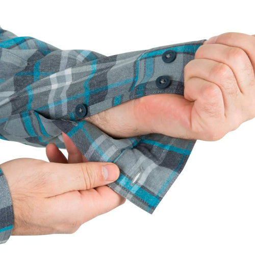 HELIKON-TEX РУБАШКА DEFENDER MK2 PILGRIM BLUE PLAID KO-DPG-SR-P6501
