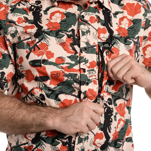 HELIKON-TEX СОРОЧКА TACTICAL HAWAIIAN SHORT SLEEVE CASSINO KO-HAW-CB-1I