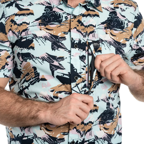HELIKON-TEX СОРОЧКА TACTICAL HAWAIIAN SHORT SLEEVE PACIFIC KO-HAW-CB-1L