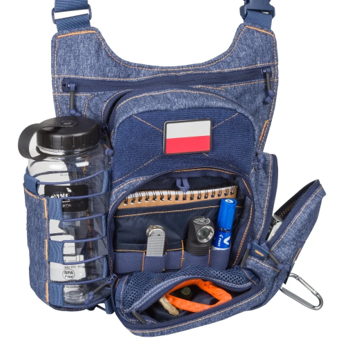 HELIKON-TEX СУМКА EDC SIDE BAG NYLON MELANGE GREY TB-PPK-NP-M3