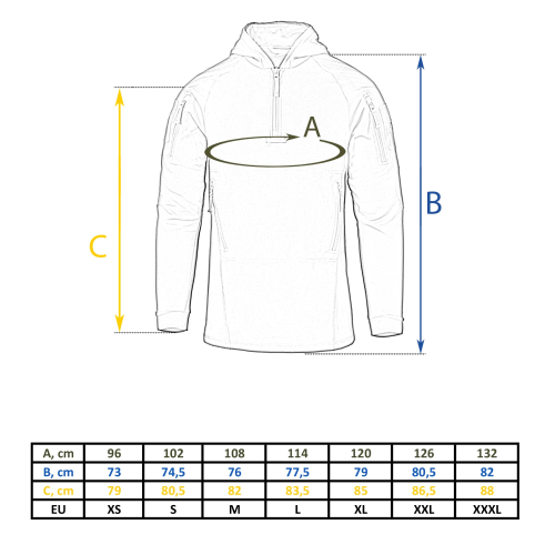 HELIKON-TEX ТАКТИЧНА СОРОЧКА RANGE HOODIE BLACK BL-BRH-TC-01