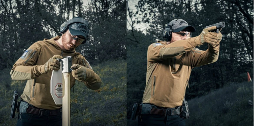 HELIKON-TEX ТАКТИЧНА СОРОЧКА RANGE HOODIE OLIVE GREEN BL-BRH-TC-0201A