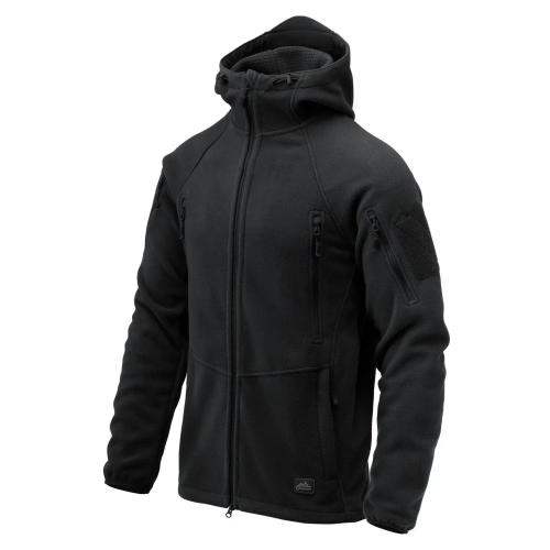 HELIKON-TEX ФЛИСОВАЯ КОФТА PATRIOT MK2 HYBRID FLEECE BLACK BL-PJ2-FH-01