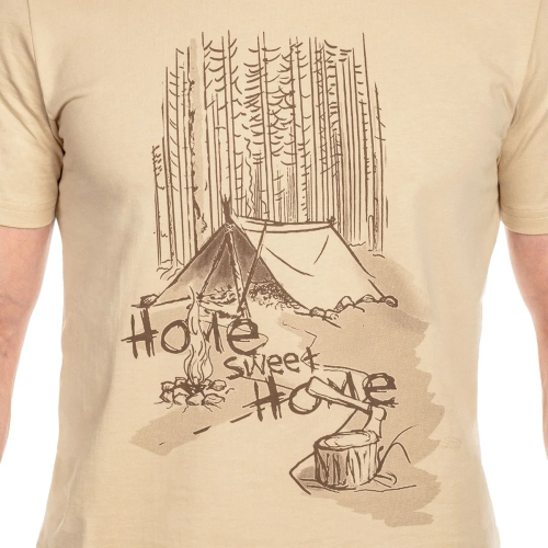 HELIKON-TEX ФУТБОЛКА HOME SWEET HOME KHAKI TS-HSH-CO-13
