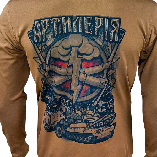 KRAMATAN TACTICAL DESIGN КОФТА БЕЗ КАПЮШОНА АРТИЛЕРІЯ COYOTE