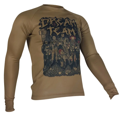 KRAMATAN TACTICAL DESIGN ЛОНГСЛІВ DREAM TEAM COYOTE