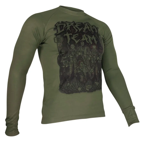 KRAMATAN TACTICAL DESIGN ЛОНГСЛИВ DREAM TEAM OLIVE