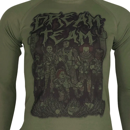 KRAMATAN TACTICAL DESIGN ЛОНГСЛИВ DREAM TEAM OLIVE