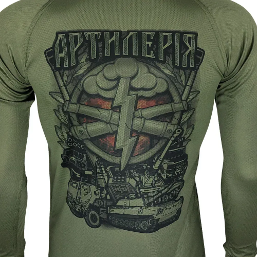 KRAMATAN TACTICAL DESIGN ЛОНГСЛИВ АРТИЛЕРИЯ OLIVE