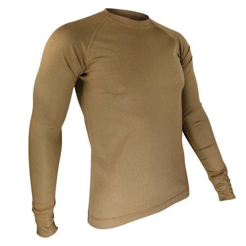 KRAMATAN TACTICAL DESIGN ЛОНГСЛІВ БЕЗ ПРИНТА COYOTE