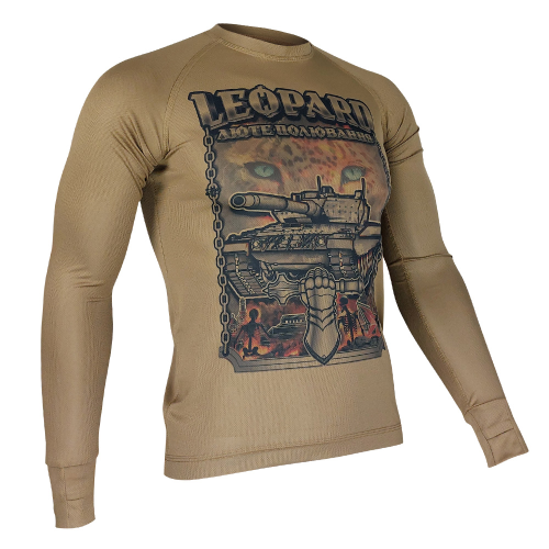 KRAMATAN TACTICAL DESIGN ЛОНГСЛИВ LEOPARD ЛЮТАЯ ОХОТА COYOTE