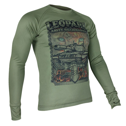 KRAMATAN TACTICAL DESIGN ЛОНГСЛИВ LEOPARD ЛЮТАЯ ОХОТА OLIVE