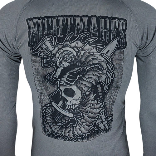 KRAMATAN TACTICAL DESIGN ЛОНГСЛІВ NIGHTMARES GREY