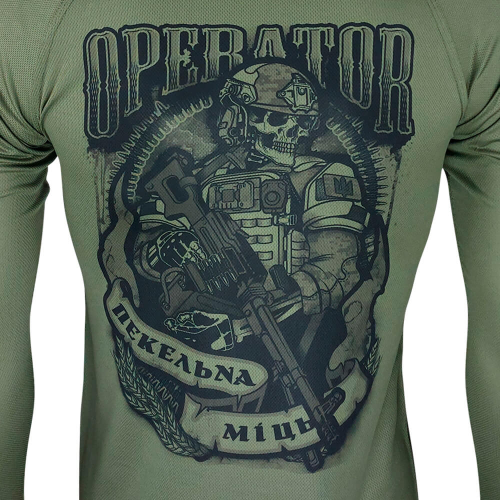 KRAMATAN TACTICAL DESIGN ЛОНГСЛИВ OPERATOR OLIVE