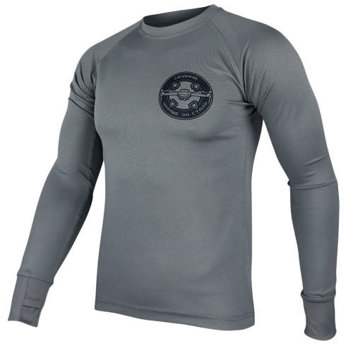 KRAMATAN TACTICAL DESIGN ЛОНГСЛИВ WAR DRONES GREY