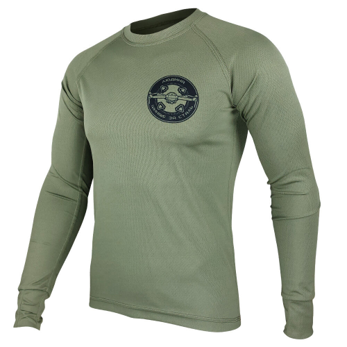 KRAMATAN TACTICAL DESIGN ЛОНГСЛИВ WAR DRONES OLIVE