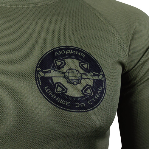 KRAMATAN TACTICAL DESIGN ЛОНГСЛИВ WAR DRONES OLIVE