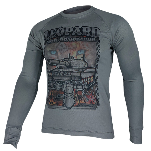KRAMATAN TACTICAL DESIGN ЛОНГСЛИВ LEOPARD ЛЮТАЯ ОХОТА GREY