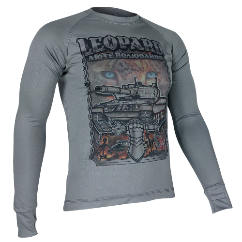 KRAMATAN TACTICAL DESIGN ЛОНГСЛИВ LEOPARD ЛЮТАЯ ОХОТА GREY