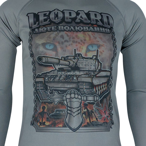 KRAMATAN TACTICAL DESIGN ЛОНГСЛИВ LEOPARD ЛЮТАЯ ОХОТА GREY