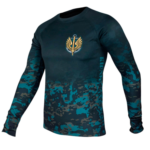 KRAMATAN TACTICAL DESIGN ЛОНГСЛИВ МОРСКАЯ ПЕХОТА DARK AQUA