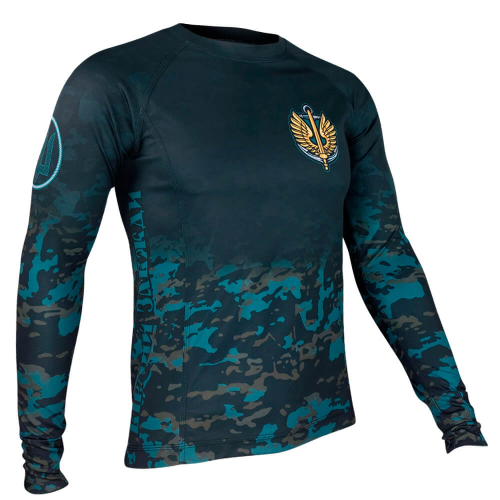 KRAMATAN TACTICAL DESIGN ЛОНГСЛИВ МОРСКАЯ ПЕХОТА DARK AQUA