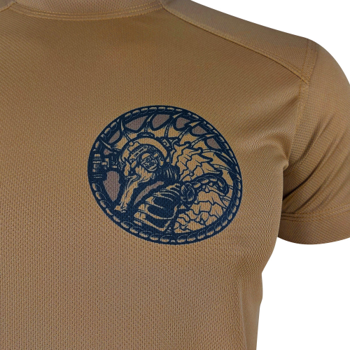 KRAMATAN TACTICAL DESIGN ФУТБОЛКА NIGHTMARES COYOTE