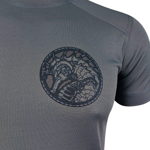 KRAMATAN TACTICAL DESIGN ФУТБОЛКА NIGHTMARES GREY