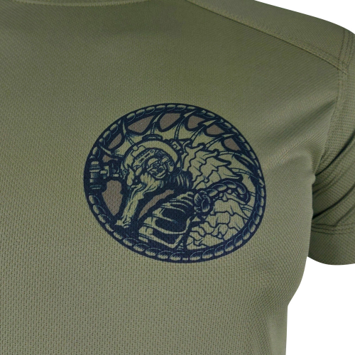 KRAMATAN TACTICAL DESIGN ФУТБОЛКА NIGHTMARES OLIVE