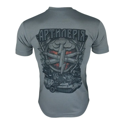 KRAMATAN TACTICAL DESIGN ФУТБОЛКА АРТИЛЕРІЯ GREY