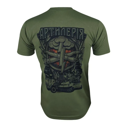 KRAMATAN TACTICAL DESIGN ФУТБОЛКА АРТИЛЕРІЯ OLIVE