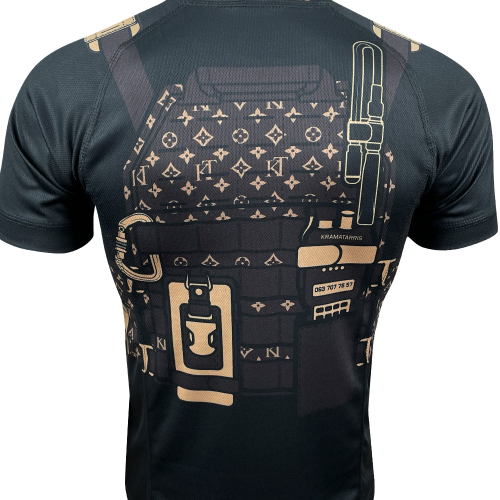 KRAMATAN TACTICAL DESIGN ФУТБОЛКА ГЛАМУРНЫЙ БРОНИК BLACK