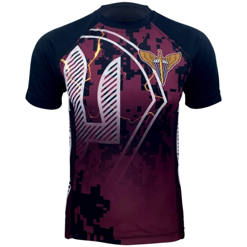 KRAMATAN TACTICAL DESIGN ФУТБОЛКА ДШВ MAROON 